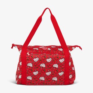 Hello Kitty   Red Apples Packable Puffer 20-Can Cooler Bag